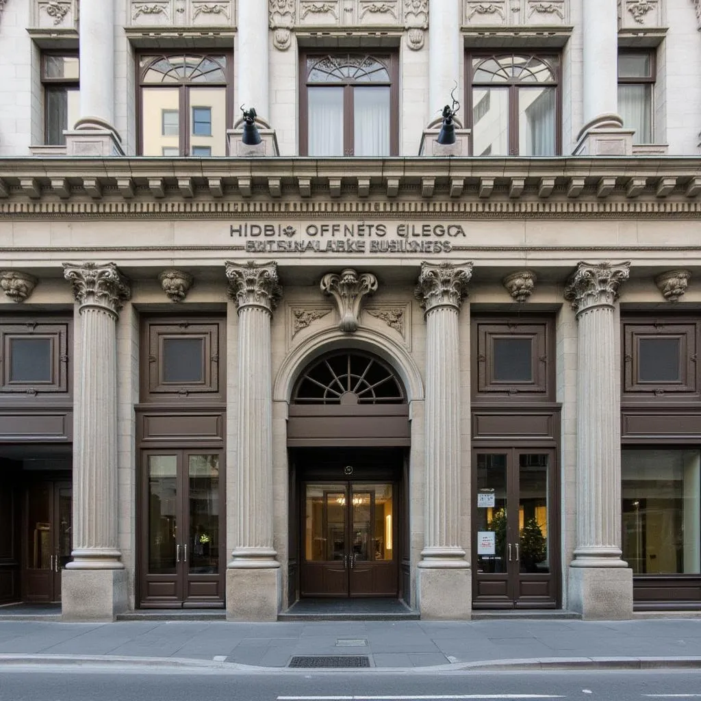 Edificio histórico de oficinas en Buenos Aires, representando la trayectoria de ConsultArg.